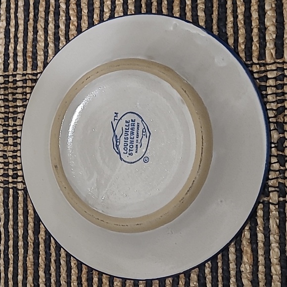 RARE LOUISVILLE STONEWARE COOKIES FOR SANTA PLATE - Picture 3 of 4